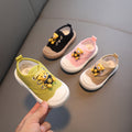spring/autumn baby shoes - cartoon bear soft sole prewalker shoes for boys and girls - toddler shoes - infant shoes - canvas shoes