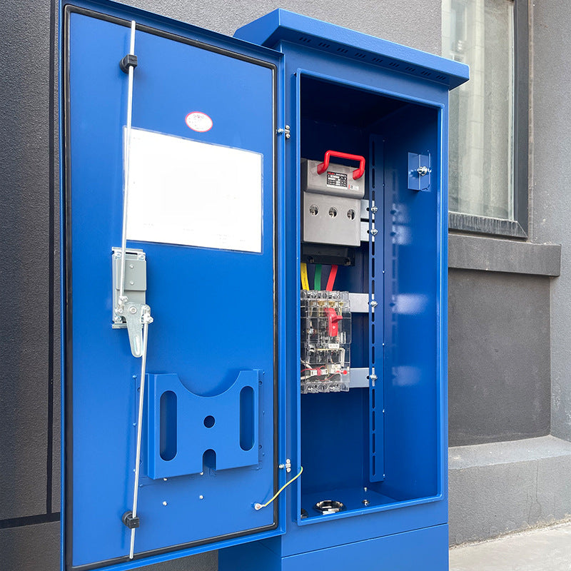Customized complete sets of JSP construction distribution boxes, one machine and one gate, rainproof stainless steel temporary distribution box, electric control box