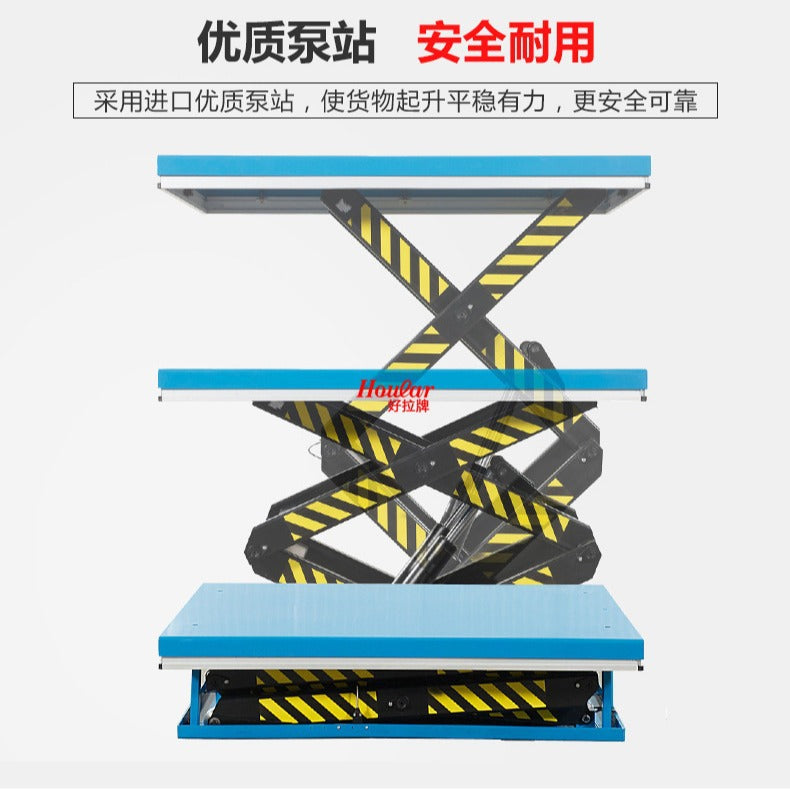 Non-standard customized 300/4000kg fixed hydraulic platform lifting platform electric lifting and unloading lift