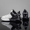 Rotating buckle men's shoes spring 2026 new youth casual running sneakers height increasing versatile dad shoes trendy sneakers