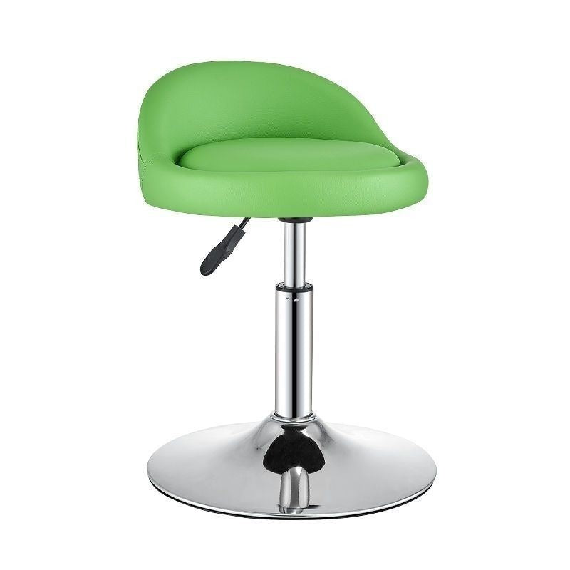 Reclining barber chair - professional salon hair cutting chair with swivel, perm & dyeing cap, stainless steel - ideal for barbershops & salons