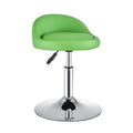 Green leather - electroplated silver thickened disc - no pedals