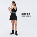 Summer sports dress for women with chest pad, breathable back, yoga skirt, fashion tape fitness tennis skirt d26041