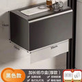 Bathroom toilet paper box punch-free wall-mounted classy paper towel box toilet paper storage rack toilet paper roll holder