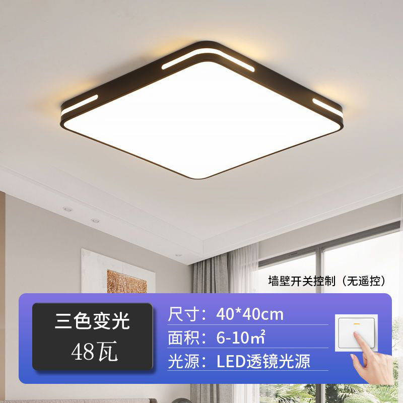 2025 new bedroom light led simple modern living room ceiling light Nordic style master bedroom light super bright whole house lighting