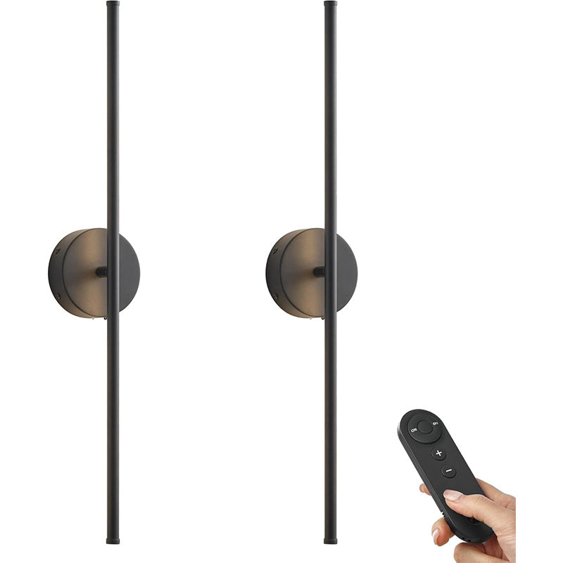 hot sale line wall lamp square bottom box strip living room sofa TV background bedroom bedside lamp