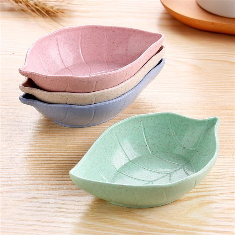 Household wheat straw small bowl small mini seasoning dish pickle small dish meal dipping sauce soy sauce seasoning dish tableware