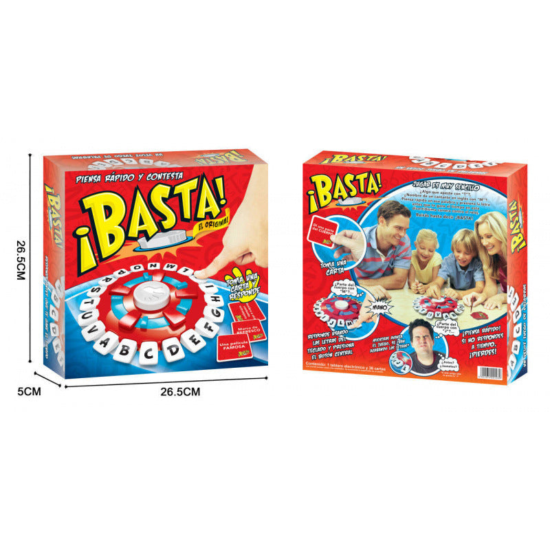 export children's crazy alphabet game fast-paced family board game puzzle toy wholesale