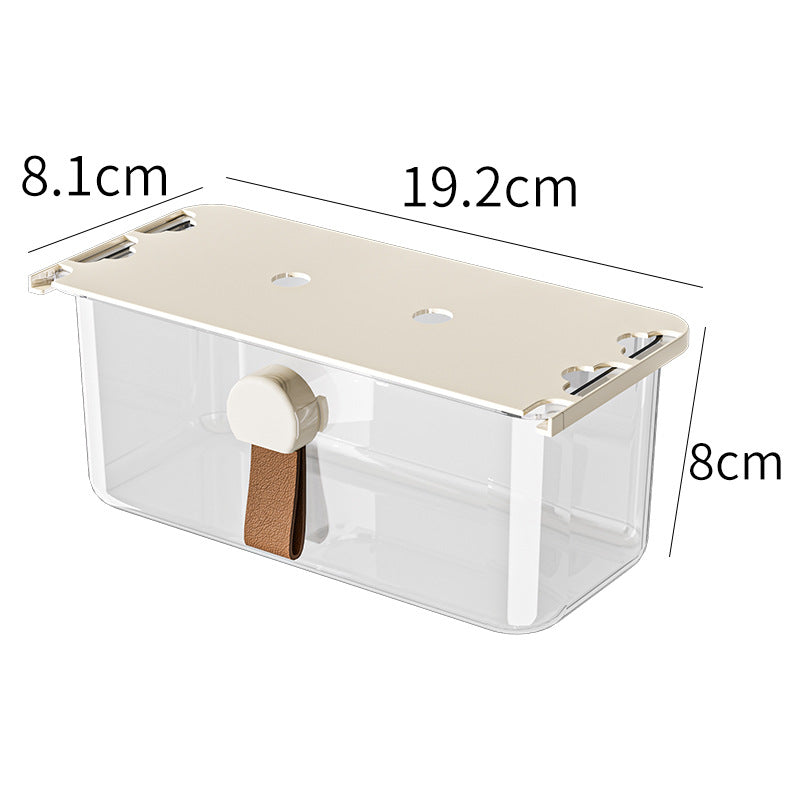 Xinle Invisible Drawer Storage Box Under the Desk Desk Stationery Hidden Artifact Office Workstation Organizing Shelves