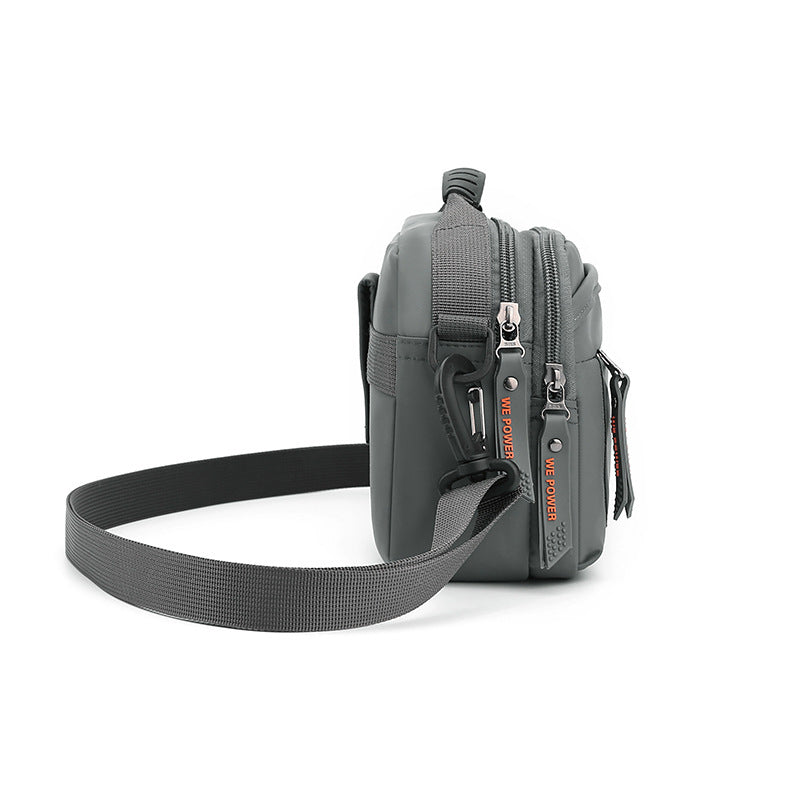 Factory wholesale new casual men's messenger bag anti-splashing outdoor shoulder bag multi-functional travel fanny pack hanging bag
