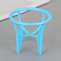 Beauty egg holder plastic shelf gourd puff four-corner drying rack blue makeup egg storage box
