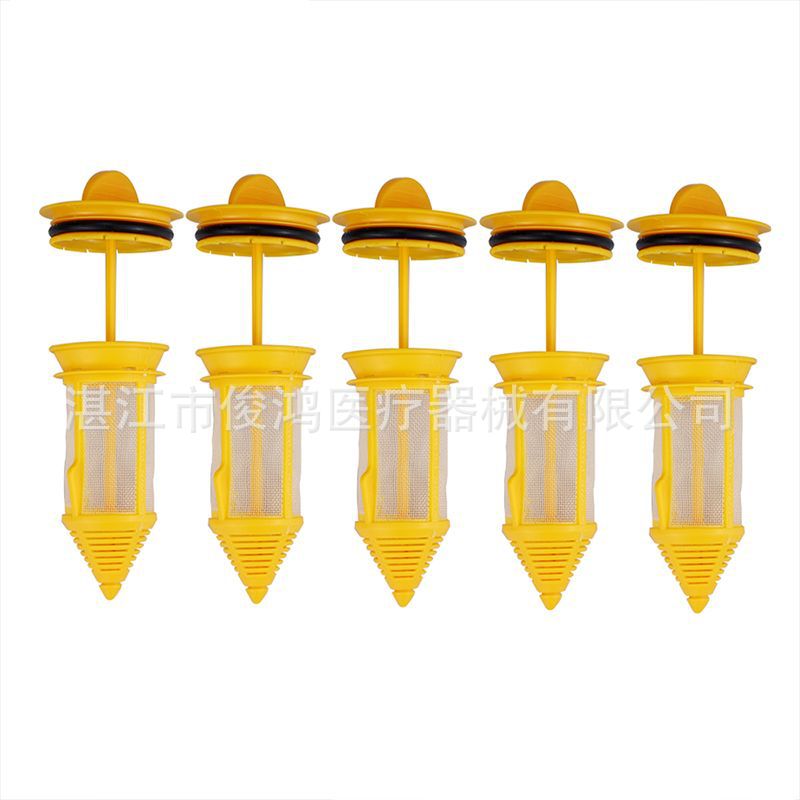 dental chair filter, dental chair strong suction filter mesh, weak suction yellow mesh, a complete set of plastic accessories materials,