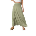 Insfashion cross-border fashioncasualpatchwork large swing knitted loose skirt summernew arrival