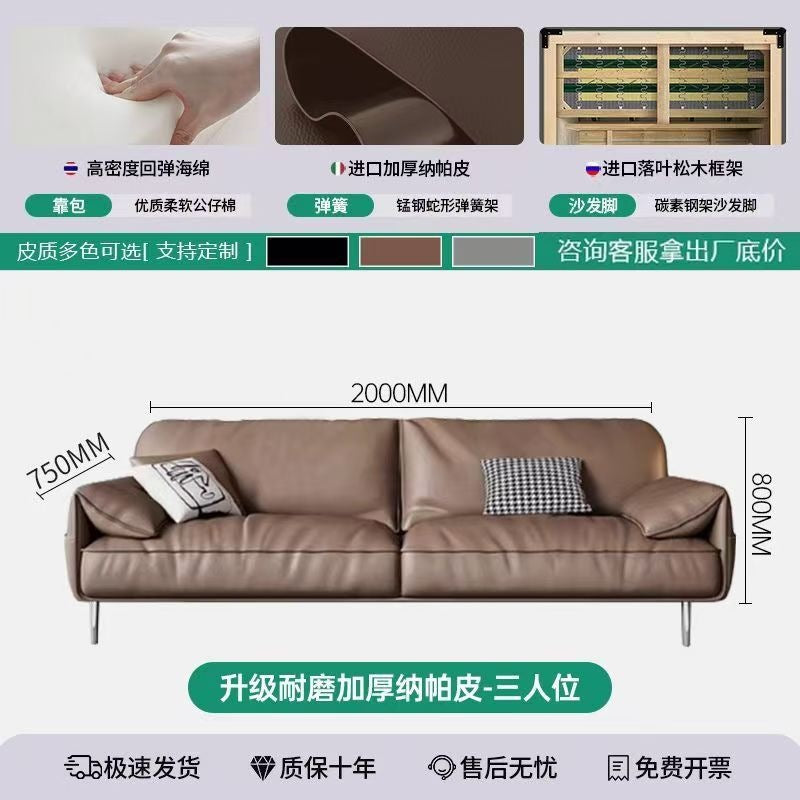 Office sofa casual business reception room reception area casual office sofa coffee table combination three seats