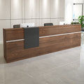 Front desk desk, light luxury real estate, kindergarten reception desk, bar, simple modern office desk, high-end sense