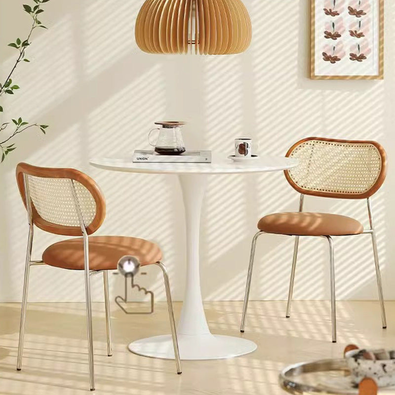 Nail salon waiting table balcony tulip side table small round table dining table coffee table small apartment round table for home