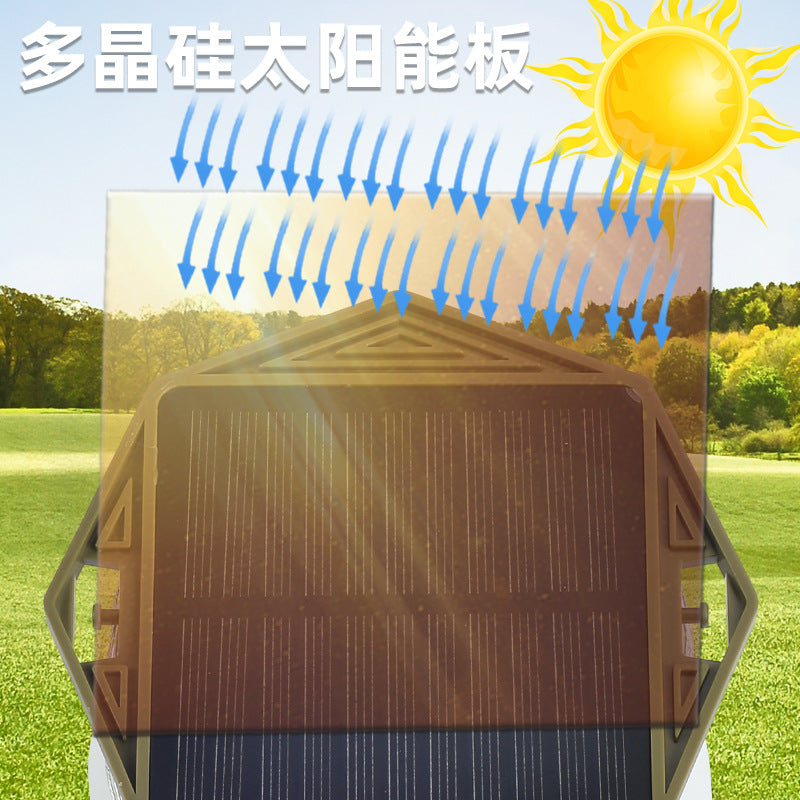 Cross-border new solar outdoor lighting camping light tape measure storage LED camping light string tent emergency atmosphere