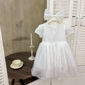Girls'  new stylish dress - kids' fashion summer birthday princess dress - girls' chic bow skirt