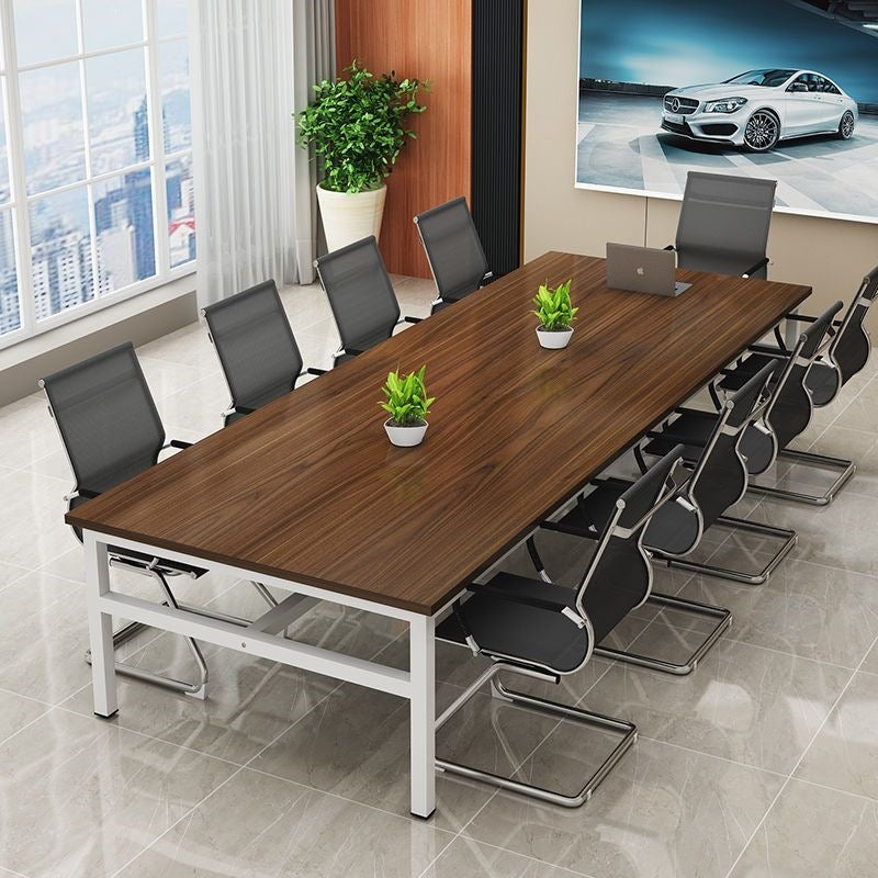 Conference table long table office desk minimalist modern office negotiation table simple rectangular training table workstation