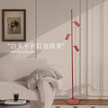 Led living room light and shadow floor lamp designer light luxury atmosphere popular sunset spotlight live broadcast room background bedside lamp
