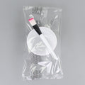 Individually packaged with words: (white small bowl + white rod facial mask brush)
