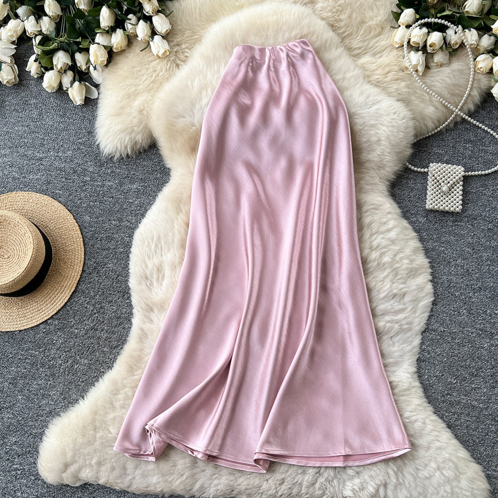 K-style high waist cake sweetbows skirt women's multi-layer ruffles a-line skirt slimming lookeasiest for matchwork clothing skirt