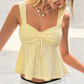 export new arrival texture knitting vest suspender tops holiday elegant inner tube t