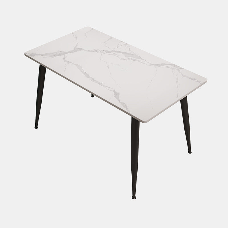 Company staff canteen dining table and chairs student canteen snack bar combination catering commercial 4 staff school restaurant