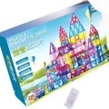 Magnetic window pane building blocks - magnetic puzzle toy for ages 2-3 - educational gift for boys and girls - perfect birthday present