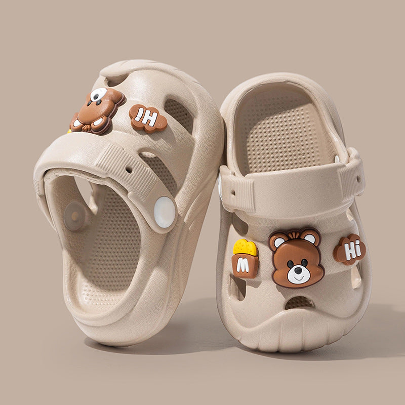 Boys and girls summer baby sandals infant kids clogs beach shoes
