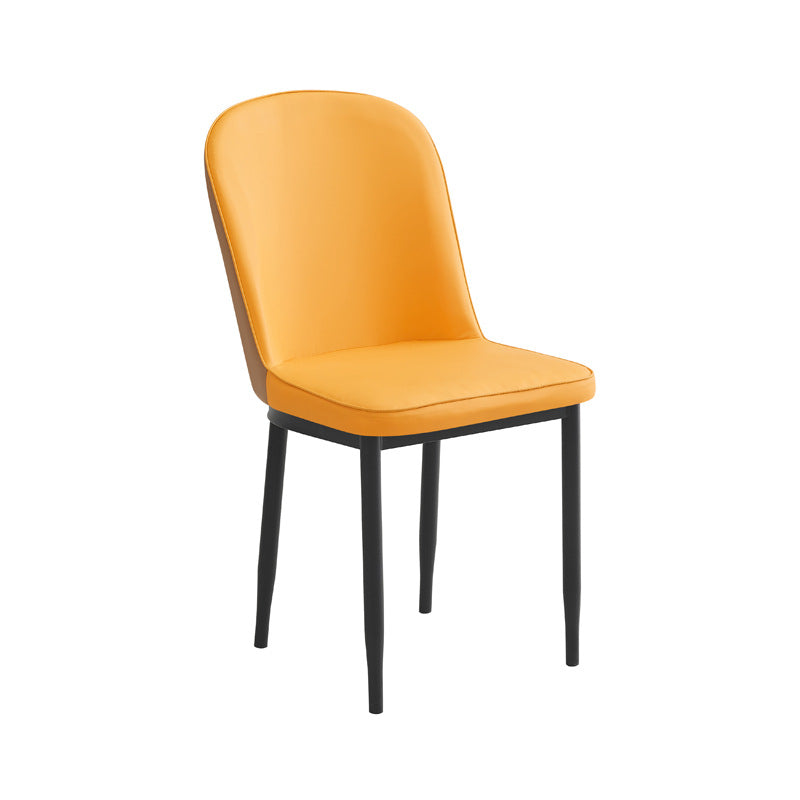 Luxury dining chair - home & hotel use - leather seating - direct from manufacturer - multiple colors available - belle chair - reception chair