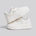 Best sellingeasiest for matchplatform shoeswhite shoes women's spring summerniche stylethick sole sneakers2026new arrivalheight increasingcasualsneakers