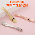 Zinc alloy eye cream mask spoon beauty skin care tool cosmetics dispensing spoon eye cream application pick stick digging spoon