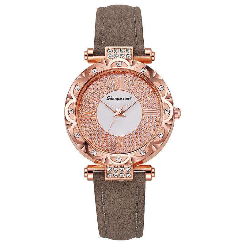 new arrival women's k-style quartz watch casual classic belt women's watch fashionsuit