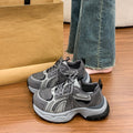 Thick soleplatform shoes dad shoes for women 2026springnew arrivaleasiest for matchcasual sneakers petites show tall women's shoes