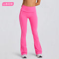Yoga clothes autumn sling tube top nude bra beautiful back sports intimates running fitness women's bell bottomssuit