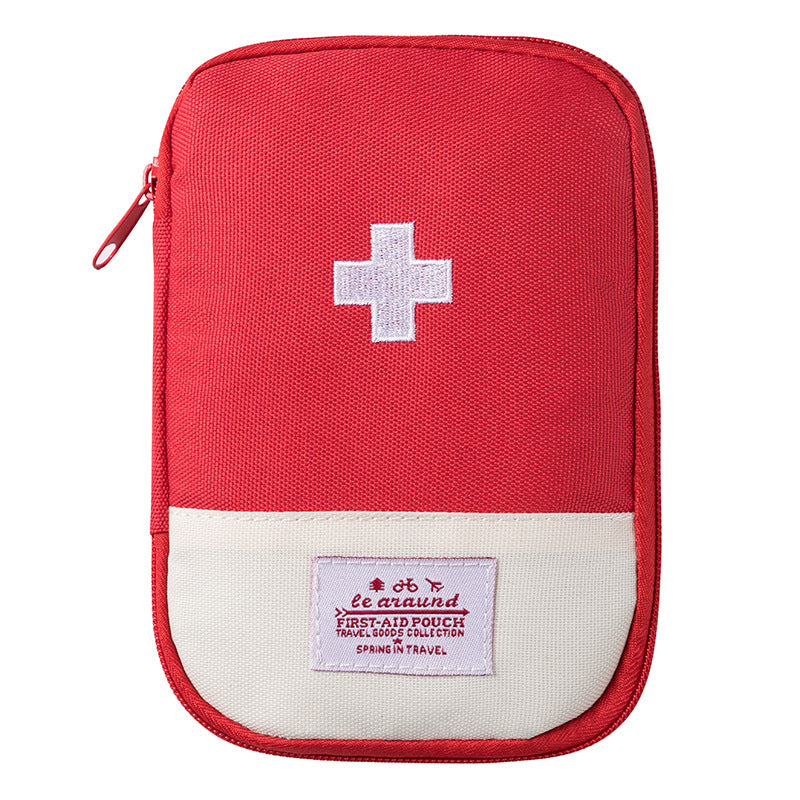 Portable medical bag Portable medicine storage bag Cross small medicine bag Travel storage medicine bag