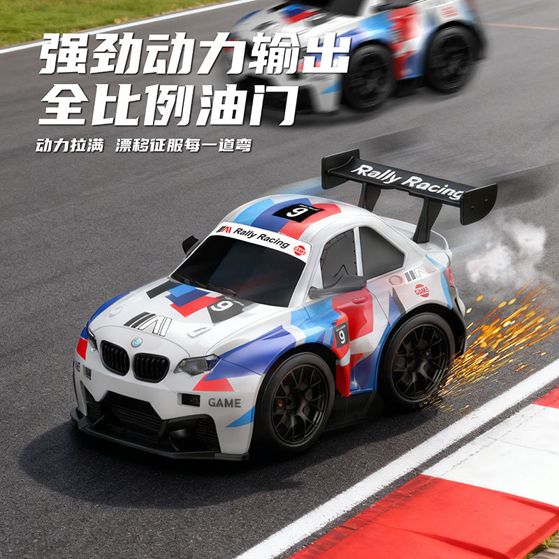 New rc short wheelbase spark drift car remote control toy racing car model electric toy car boy's gift cross-border