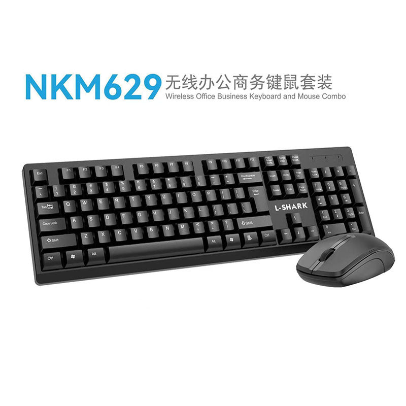 Patriot wq7626 wireless keyboard and mouse combo - 2.4g keyboard and mouse set for office, home, laptop, and desktop computers