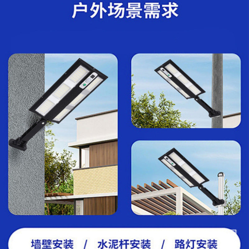 Cross-border solar outdoor garden light outdoor decorative wall light waterproof courtyard wall ambient lighting human body induction street light