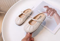 Girls' summer slippers: new slip-on, princess-style, closed-toe sandals for girls - fashionable soft-soled outdoor slides