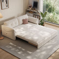 Sofa bed all-in-one dual-purpose foldable multi-functional small apartment storage straight row cream style popular bedroom sofa