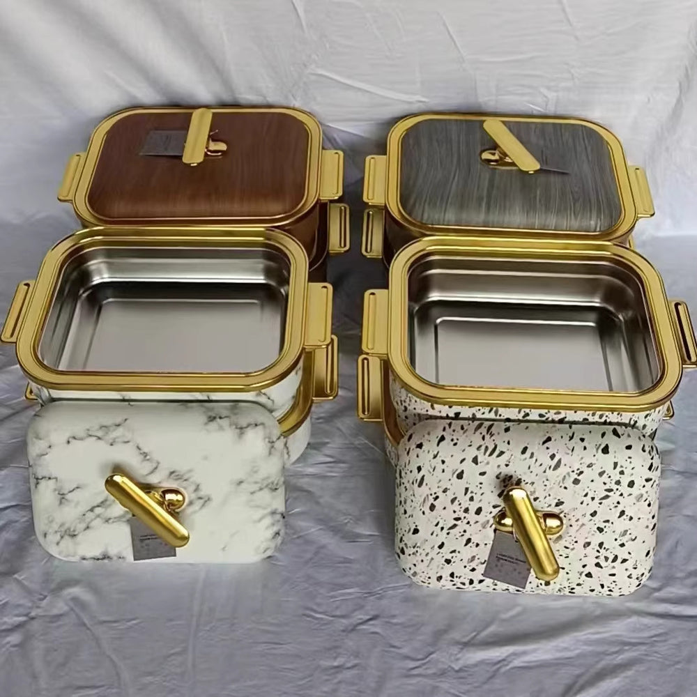 3l 4lexport square thermal insulation box food warmer hot sale in the united states four color mix color