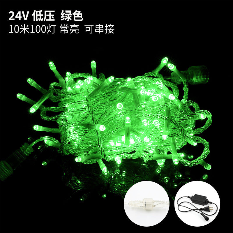 24V low voltage lanterns Gypsy led light strings Outdoor courtyard decoration lighting Tree lights Landscape lights Around the tree Tree lights