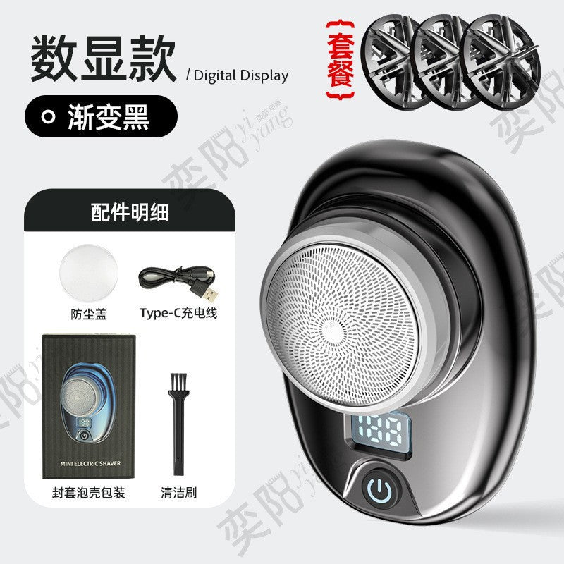 New reciprocating electric shaver - travel-friendly, compact, portable mini razor - electric, washable, home beard trimmer