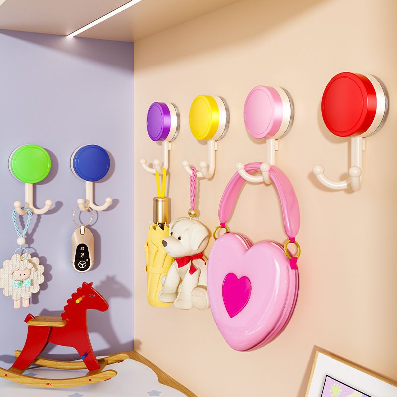 Suction cup hook dopamine strong adhesive hook door back hanger vacuum traceless bathroom punch-free adhesive hook