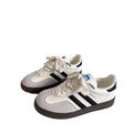 Spring summer soft bottom retroeasiest for match breathable casual silver german training sneakers women's 2026new arrivaltie back forrest gump shoes
