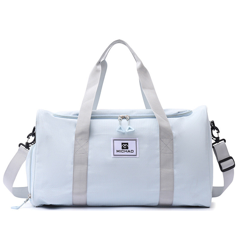 New large-capacity travel bag storage bag anti-splashing shoulder bag messenger bag multi-functional short-distance travel bag