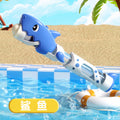 Kids' diy fireworks water gun air powered soft bullet 3-in-1 animal toy gun - new cross-border model
