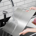 thickened 304 stainless steel cutting board kitchen chopping board fruit board panel rolling board chopping board factory